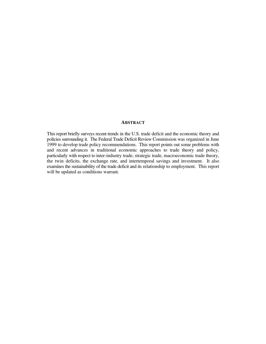 [19990617]98-693_美国贸易逆差：趋势、理论、政策和可持续性.pdf_第2页