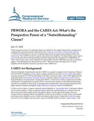 [20200727]LSB10526_PRWORA和关怀法案：“尽管”条款的潜在效力是什么？.pdf