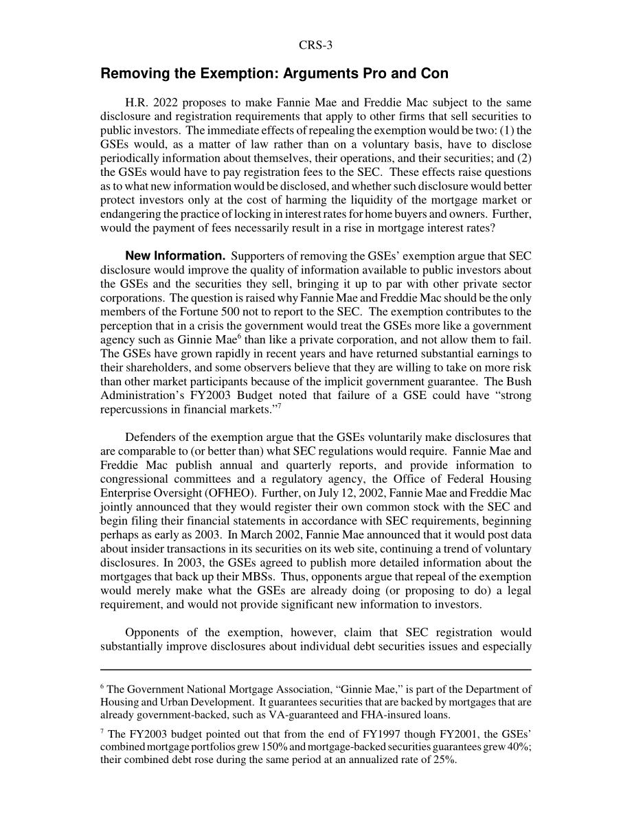 [20030711]RS21263_房利美、房地美和SEC的注册和披露.pdf_第3页