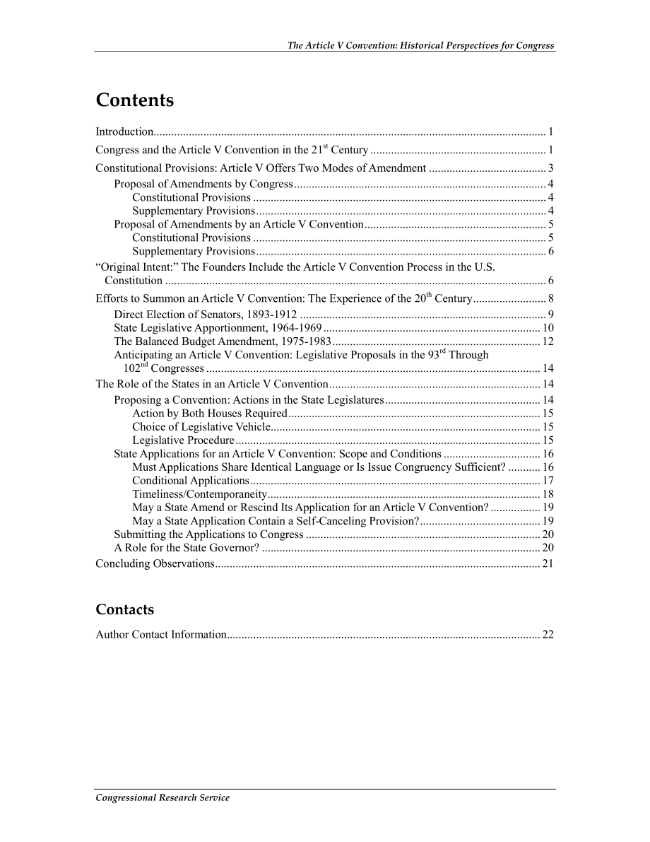 [20121022]R42592_第五条提出宪法修正案的公约：国会的历史观点 .pdf_第3页
