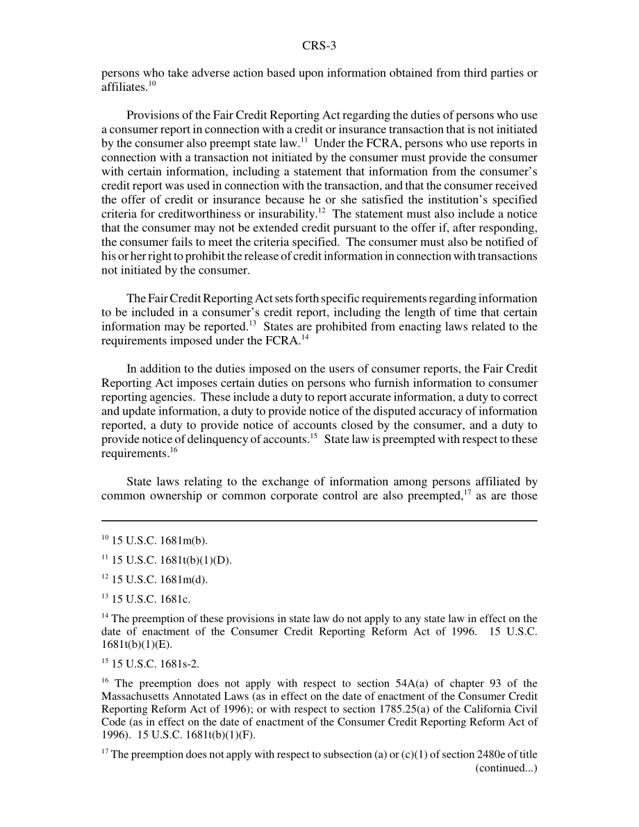 [20031208]RS21449_公平信用报告法：国家法律优先权.pdf_第3页