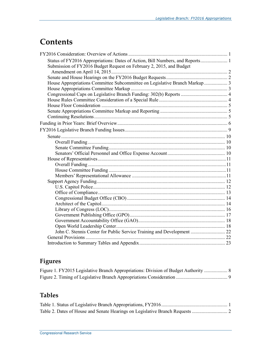 [20160201]R44029_立法部门：2016财年拨款.pdf_第3页