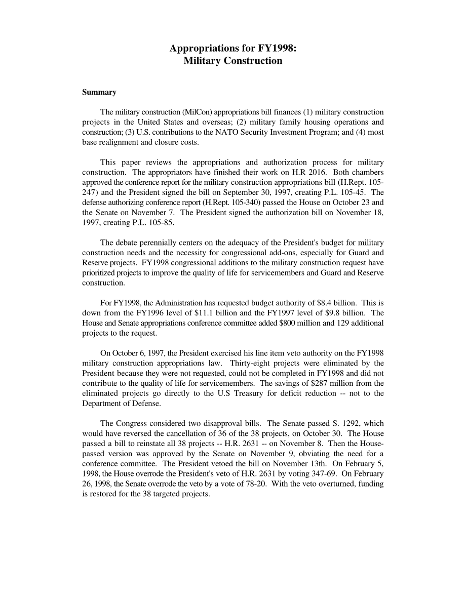 [19980226]97-210_1998财年拨款：军事建设.pdf_第3页