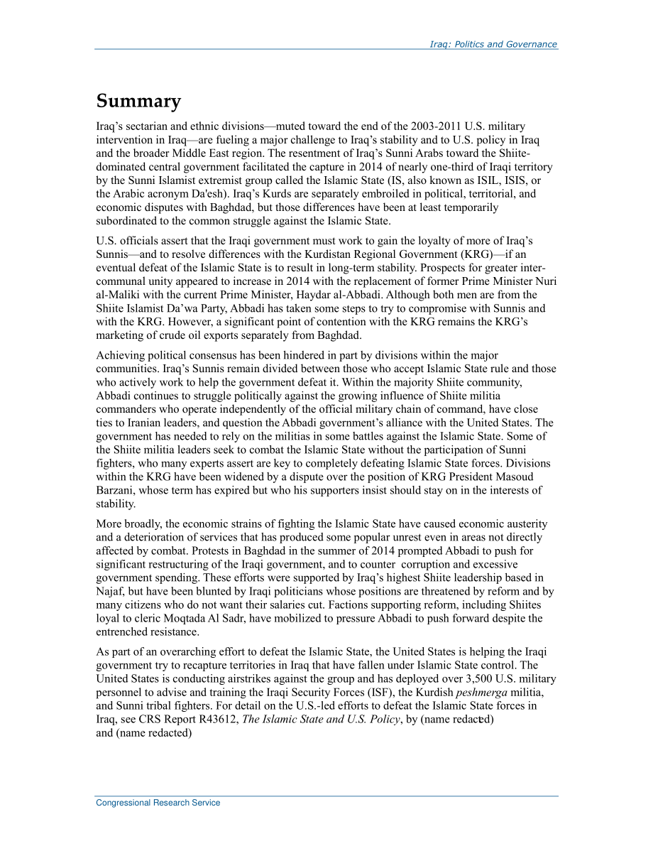 [20160309]RS21968_伊拉克：政治和治理.pdf_第2页