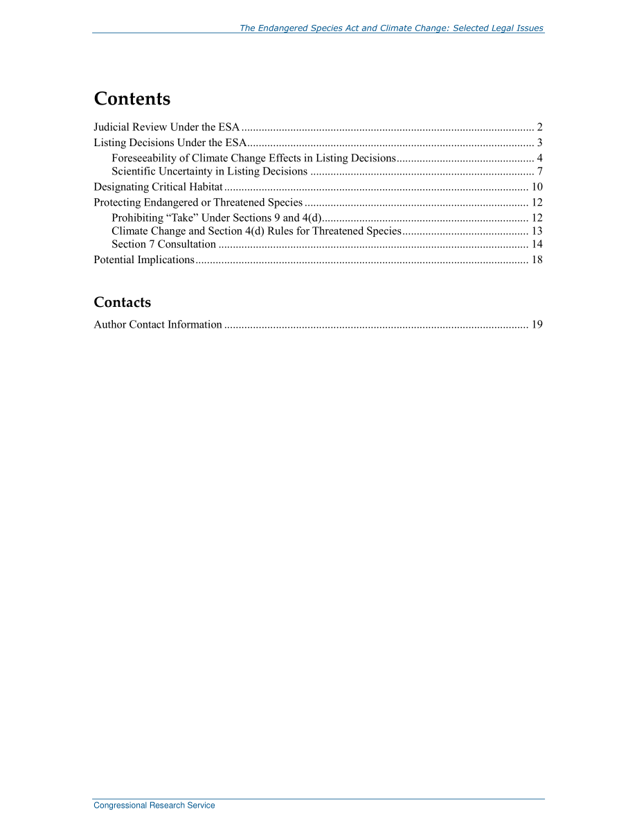 [20190920]R45926_《濒危物种法案》与气候变化：选定的法律问题.pdf_第3页