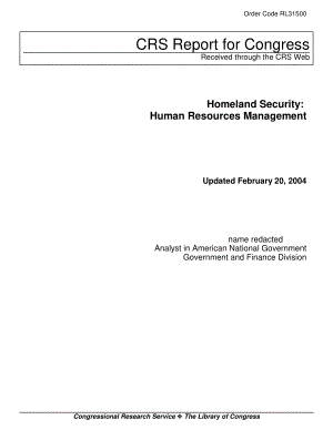 [20040220]RL31500_国土安全部：人力资源管理.pdf