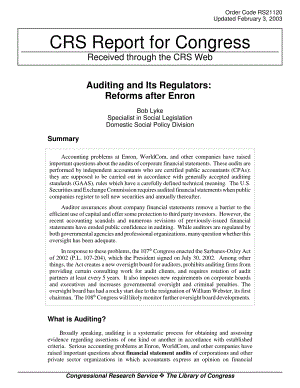 [20030203]RS21120_审计及其监管机构：安然之后的改革.pdf