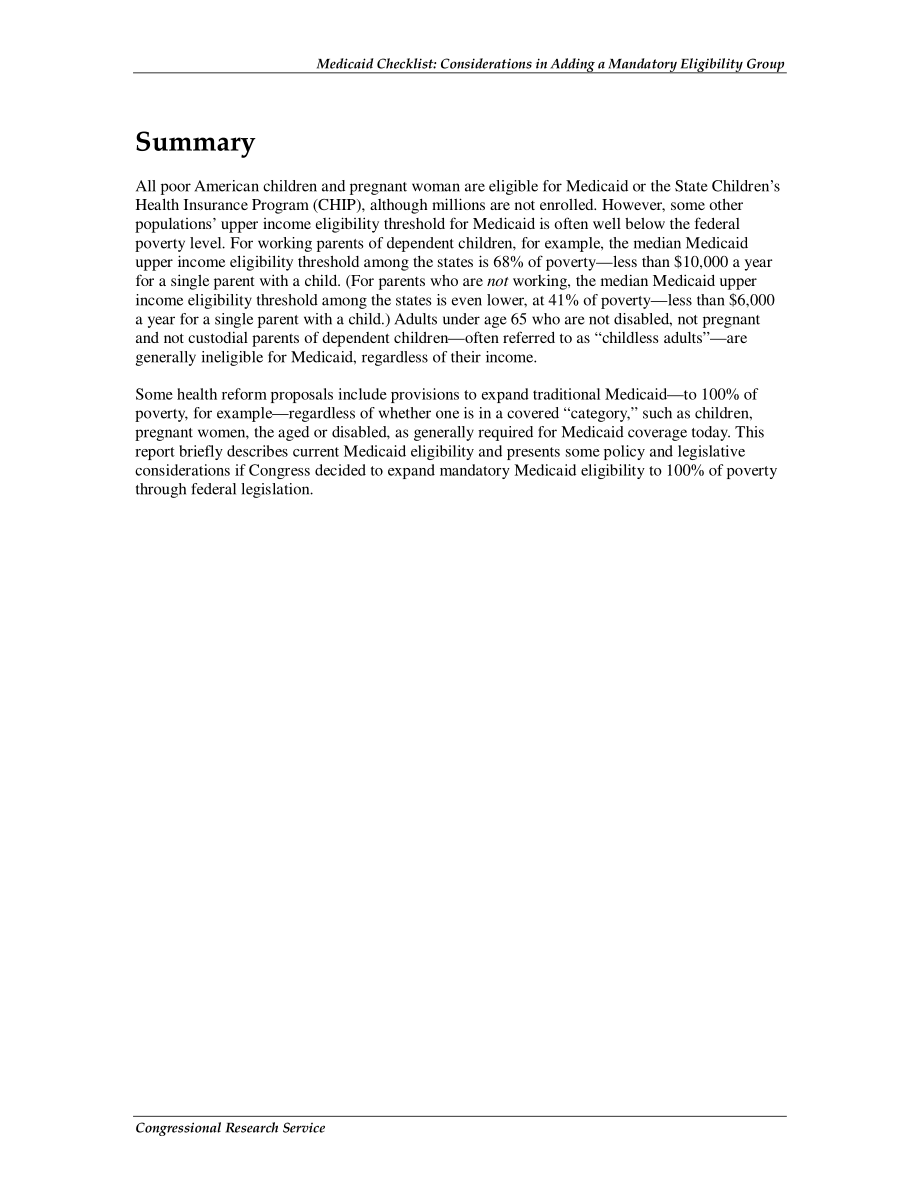 [20100921]R40490_医疗补助清单：添加强制性资格组的注意事项.pdf_第2页