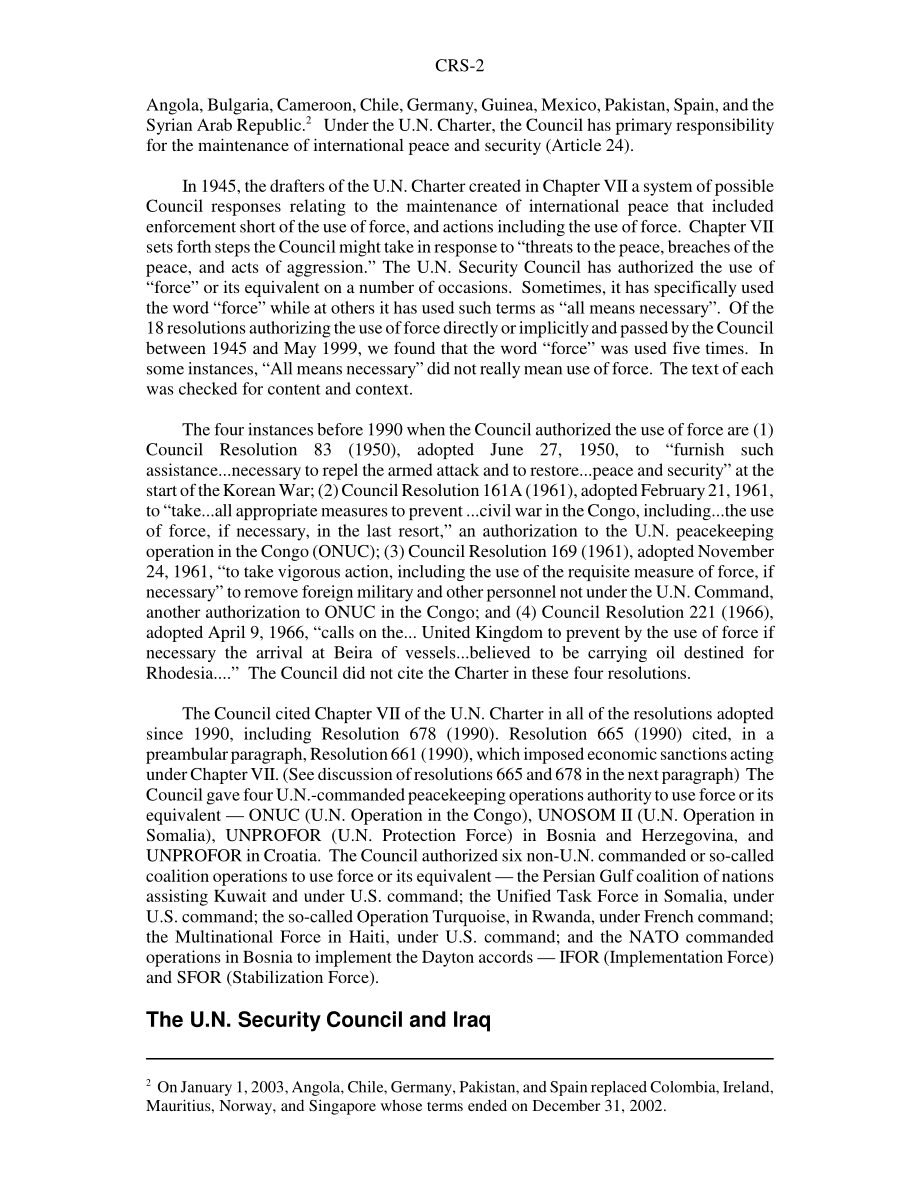 [20030516]RS21323_联合国安全理事会——其在伊拉克危机中的作用：简要概述.pdf_第2页