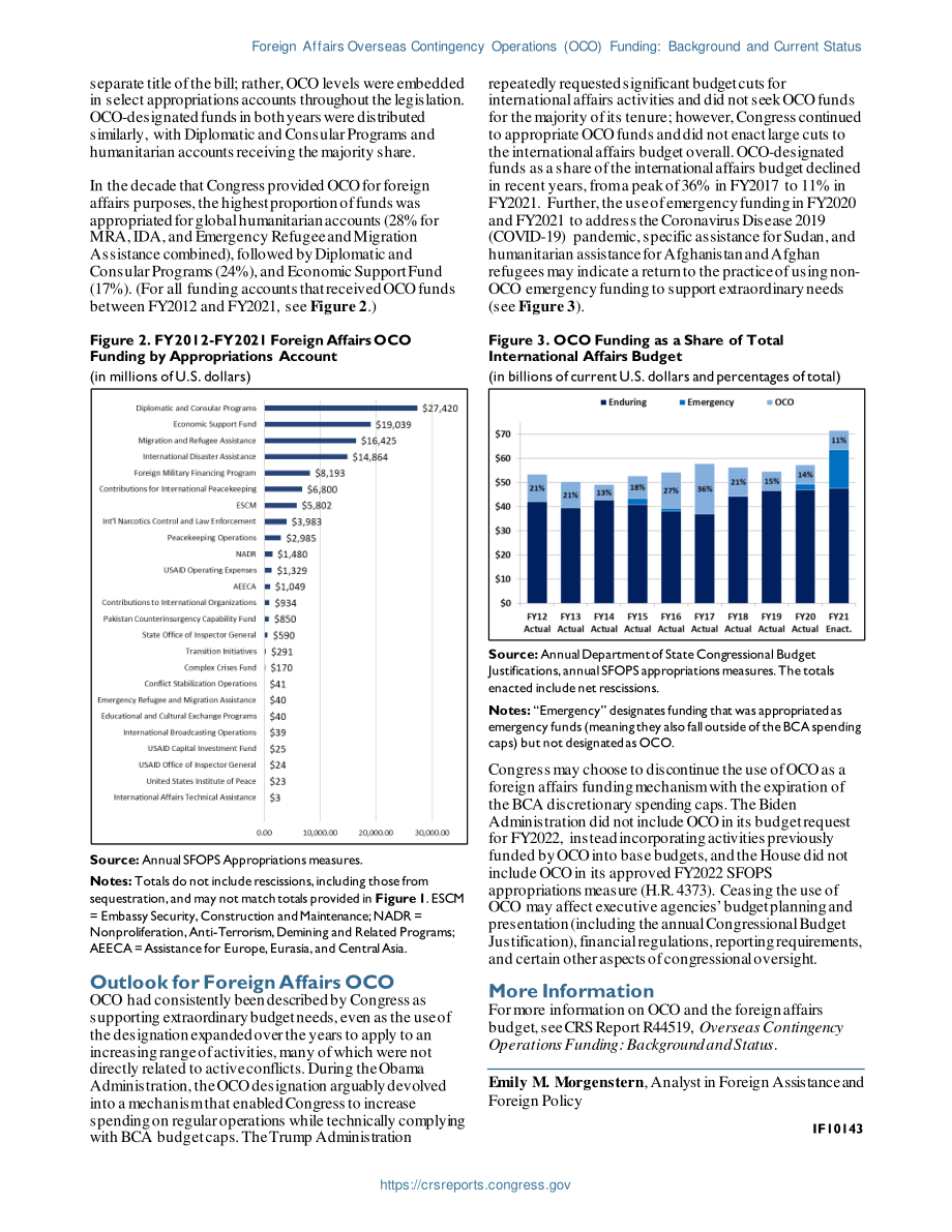 [20210813]IF10143_外交海外应急行动（OCO）资金：背景和当前状态.pdf_第2页
