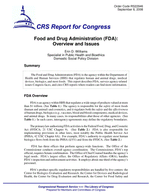 [20080908]RS22946_食品和药物管理局（FDA）：概述和问题.pdf