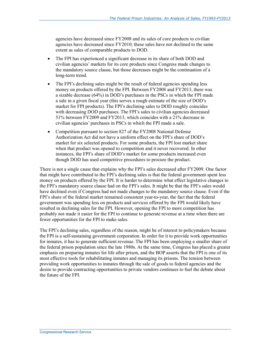 [20140709]R43633_联邦监狱行业：1993-2013财年销售额分析.pdf_第3页
