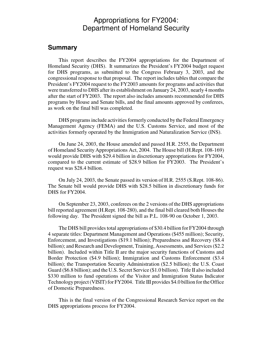 [20040112]RL31802_2004财年拨款：美国国土安全部.pdf_第3页