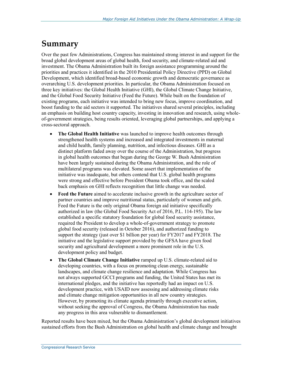 [20170104]R44727_奥巴马政府的主要对外援助举措：总结.pdf_第2页