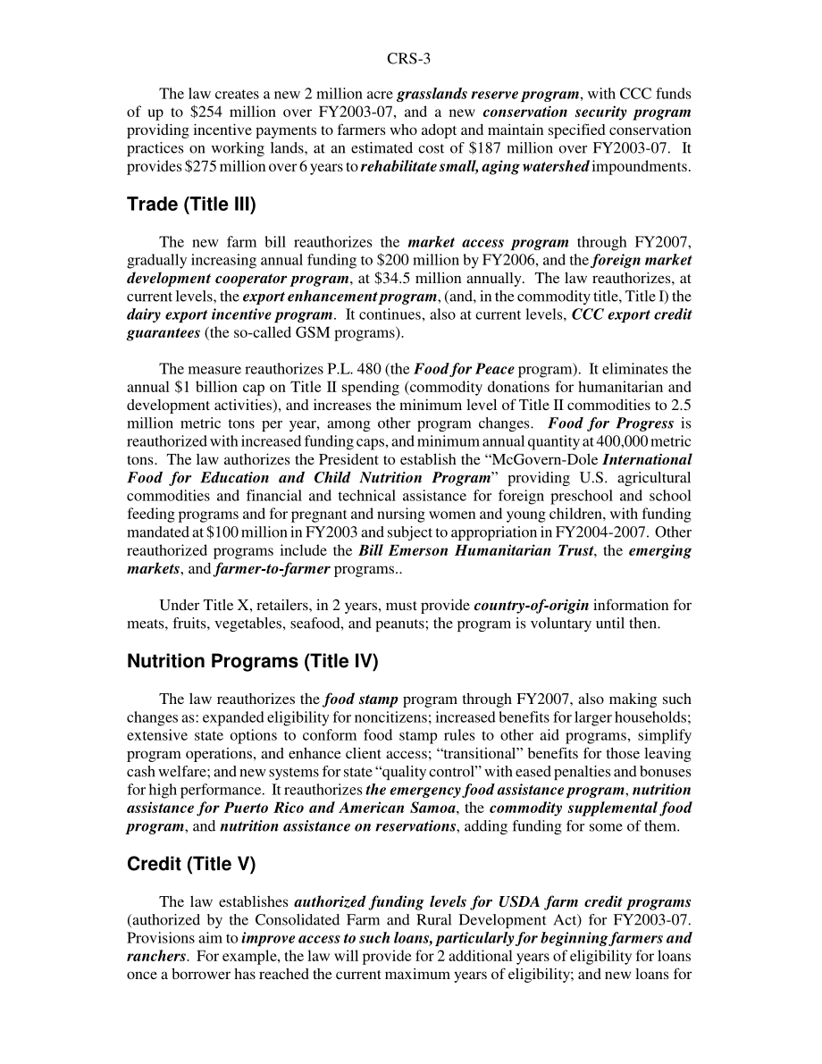 [20020607]RS21233_2002年农业法概览.pdf_第3页