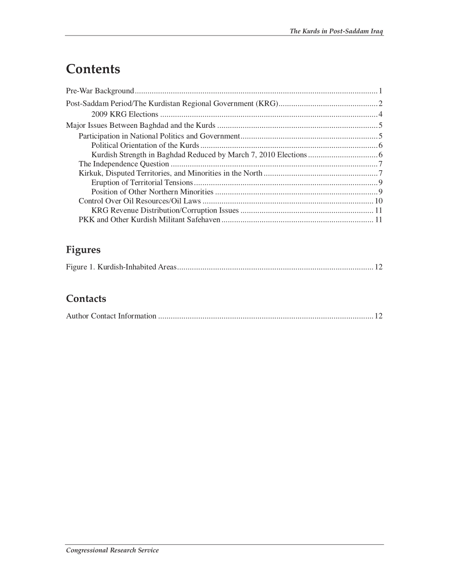 [20101001]RS22079_后萨达姆时代的伊拉克库尔德人.pdf_第3页