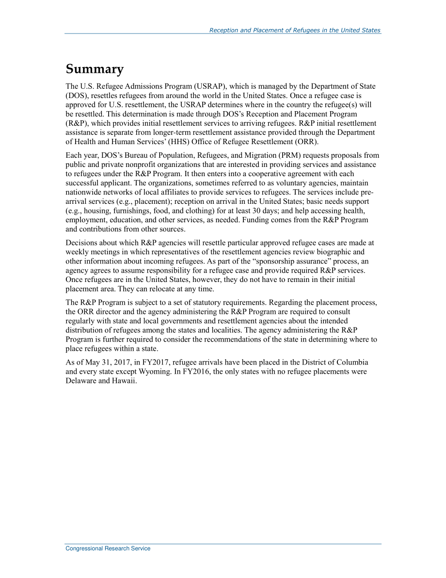 [20170621]R44878_美国境内难民的接收和安置.pdf_第2页