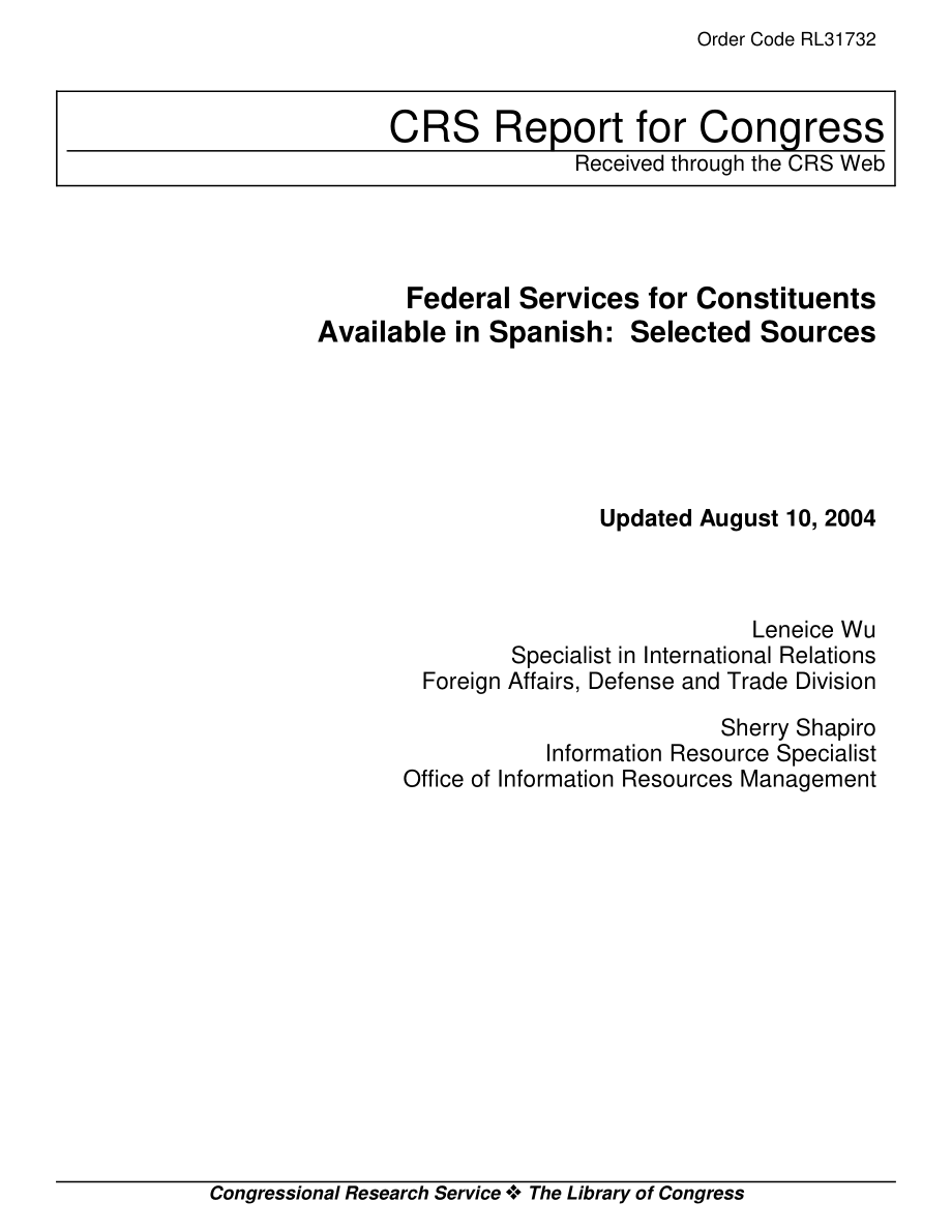 [20040810]RL31732_西班牙语联邦选民服务：选定的源.pdf_第1页