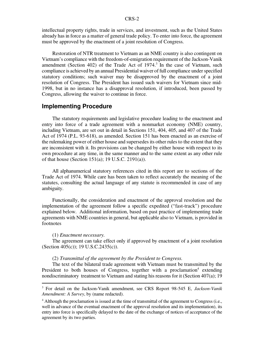 [20011217]RS20717_越南贸易协定：批准和实施程序.pdf_第2页