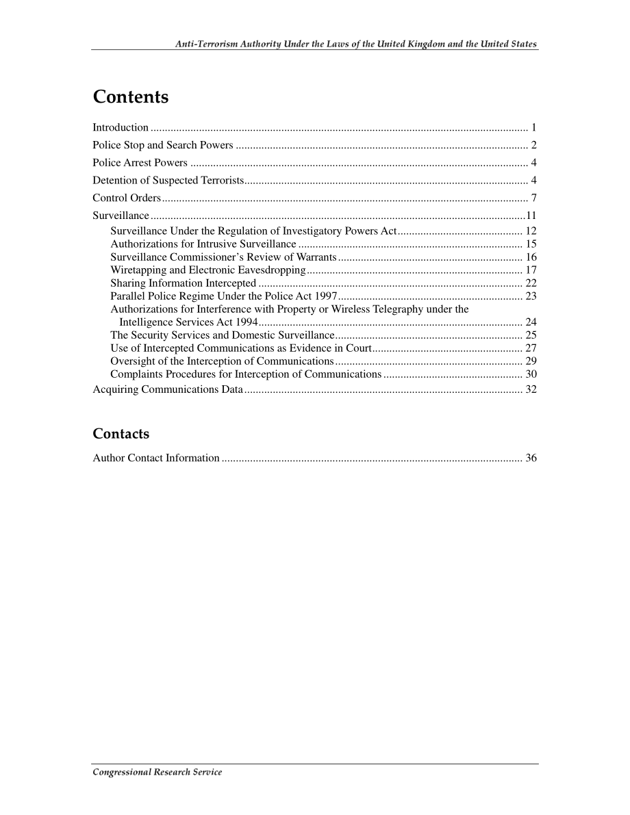 [20060907]RL33726_联合王国和美国法律规定的反恐怖主义机构.pdf_第3页