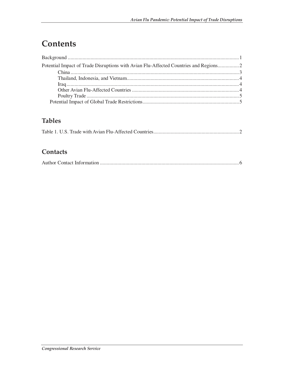 [20080508]RS22453_禽流感大流行：贸易中断的潜在影响.pdf_第3页