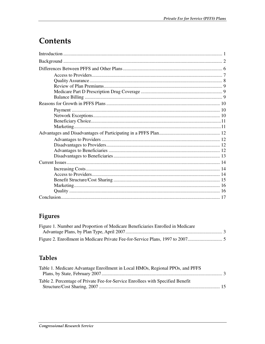[20070828]RL34151_私人付费服务（PFFS）计划：它们与其他医疗保险优势计划的区别.pdf_第3页