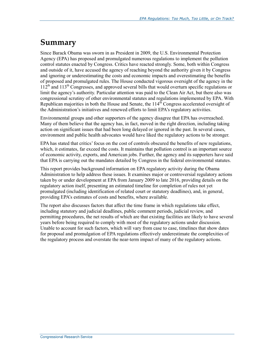 [20161230]R41561_EPA法规：太多太少还是走上正轨？.pdf_第2页