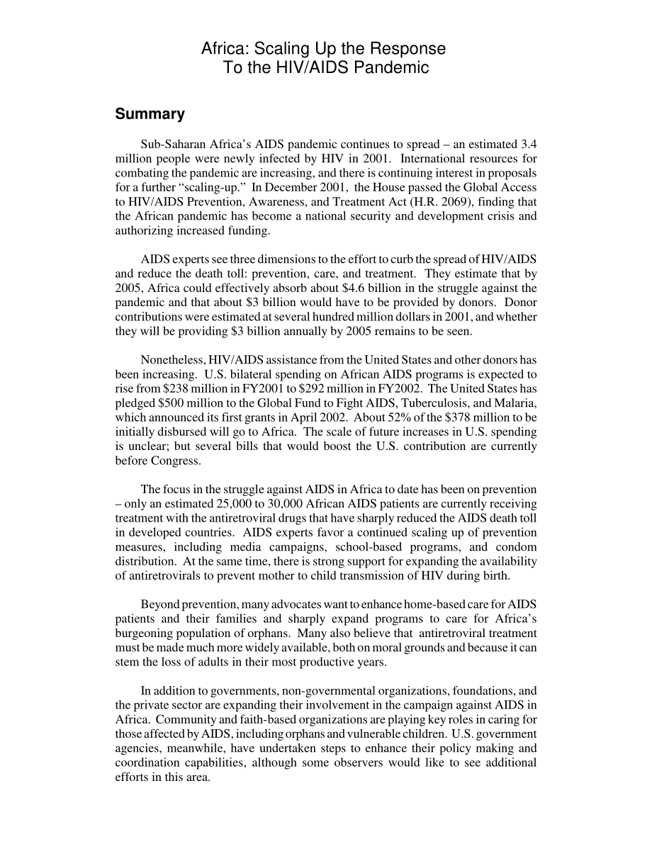 [20020529]RL30883_非洲：加大对艾滋病毒艾滋病流行病的应对力度.pdf_第2页