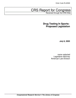 [20050708]RL32999_体育运动中的药物检测：拟议立法.pdf