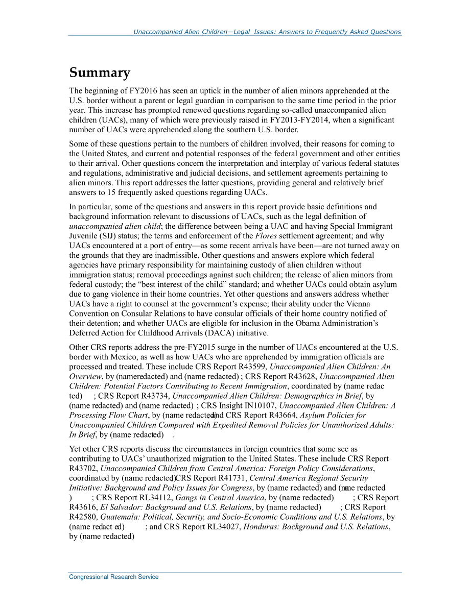 [20160127]R43623_孤身外籍儿童法律问题：常见问题解答.pdf_第2页