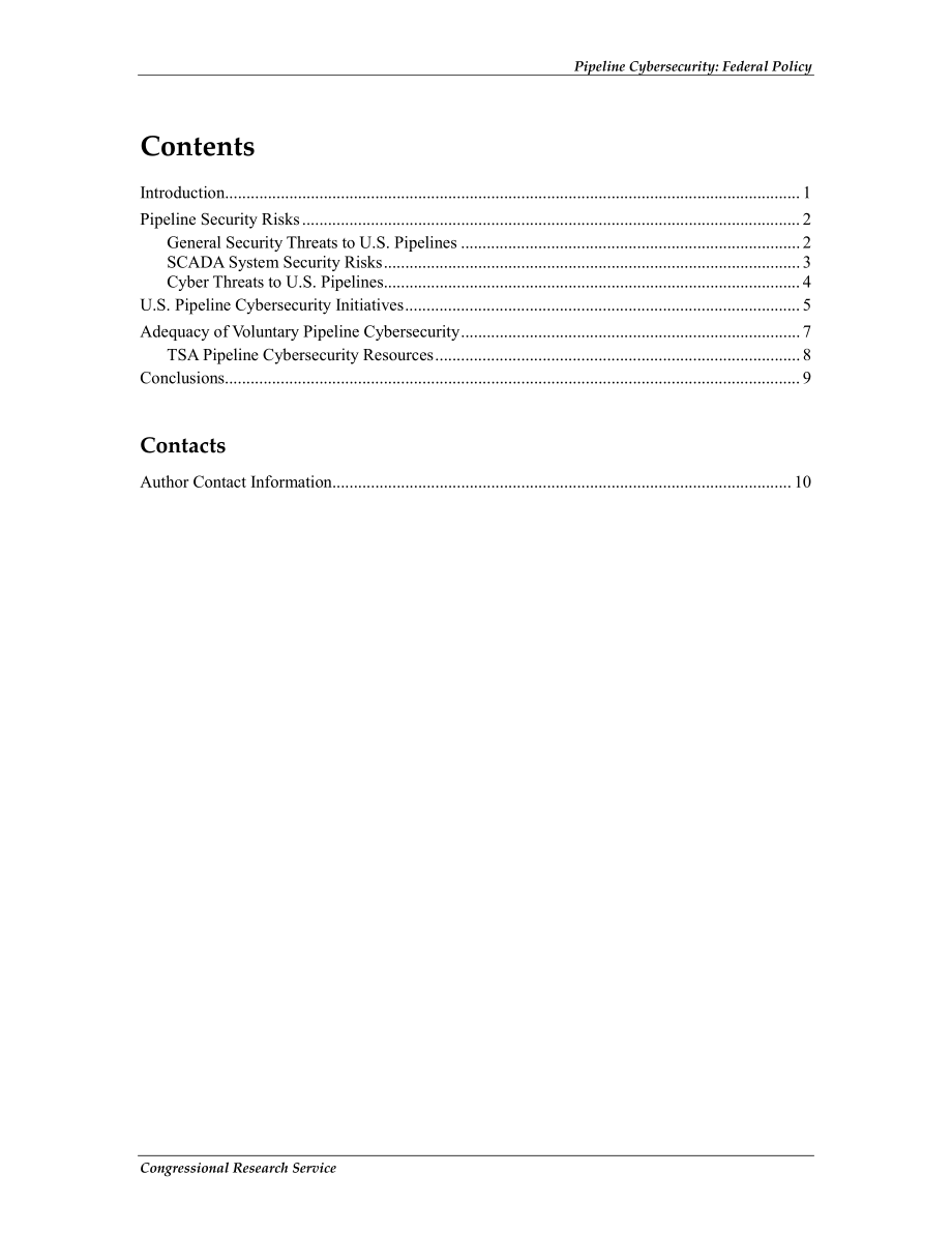 [20120816]R42660_管道网络安全：联邦政策.pdf_第3页