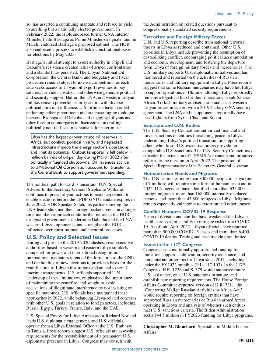 [20220415]IF11556_利比亚与美国政策.pdf_第2页