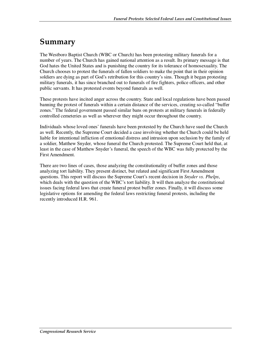 [20110322]R41717_葬礼抗议：选定的联邦法律和宪法问题.pdf_第2页