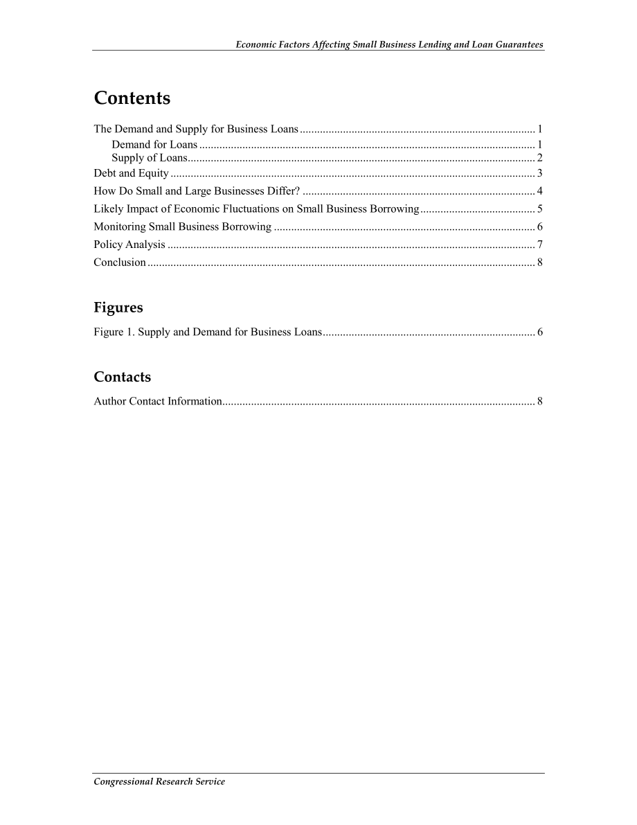 [20130108]RL34400_影响小企业贷款和贷款担保的经济因素.pdf_第3页