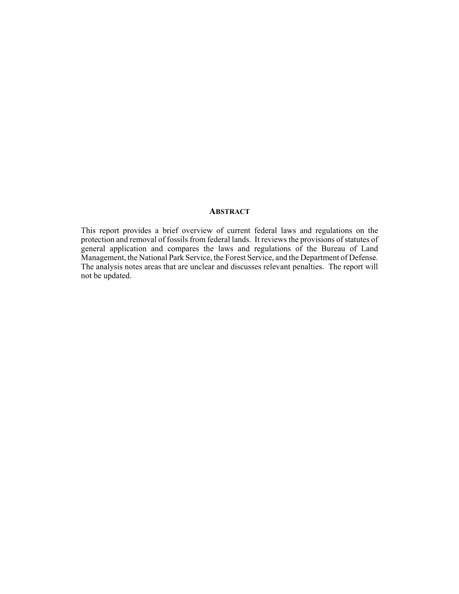 [19980911]98-766_联邦土地上的化石：现行联邦法律法规.pdf_第2页