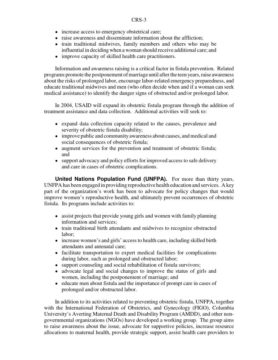 [20040317]RS21773_世界生殖健康问题：产科瘘管：背景资料和答复.pdf_第3页