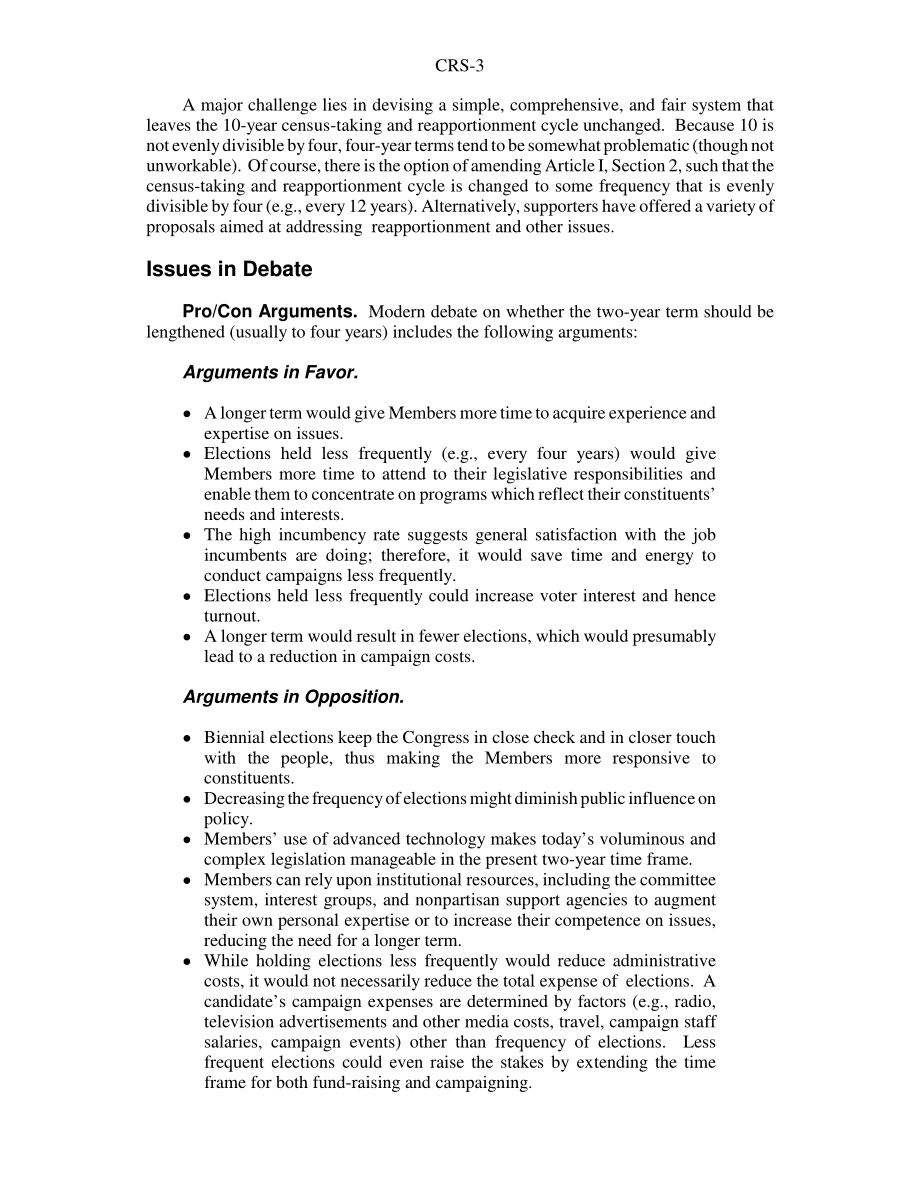 [20030730]RS21574_众议院任期改为四年的提案.pdf_第3页