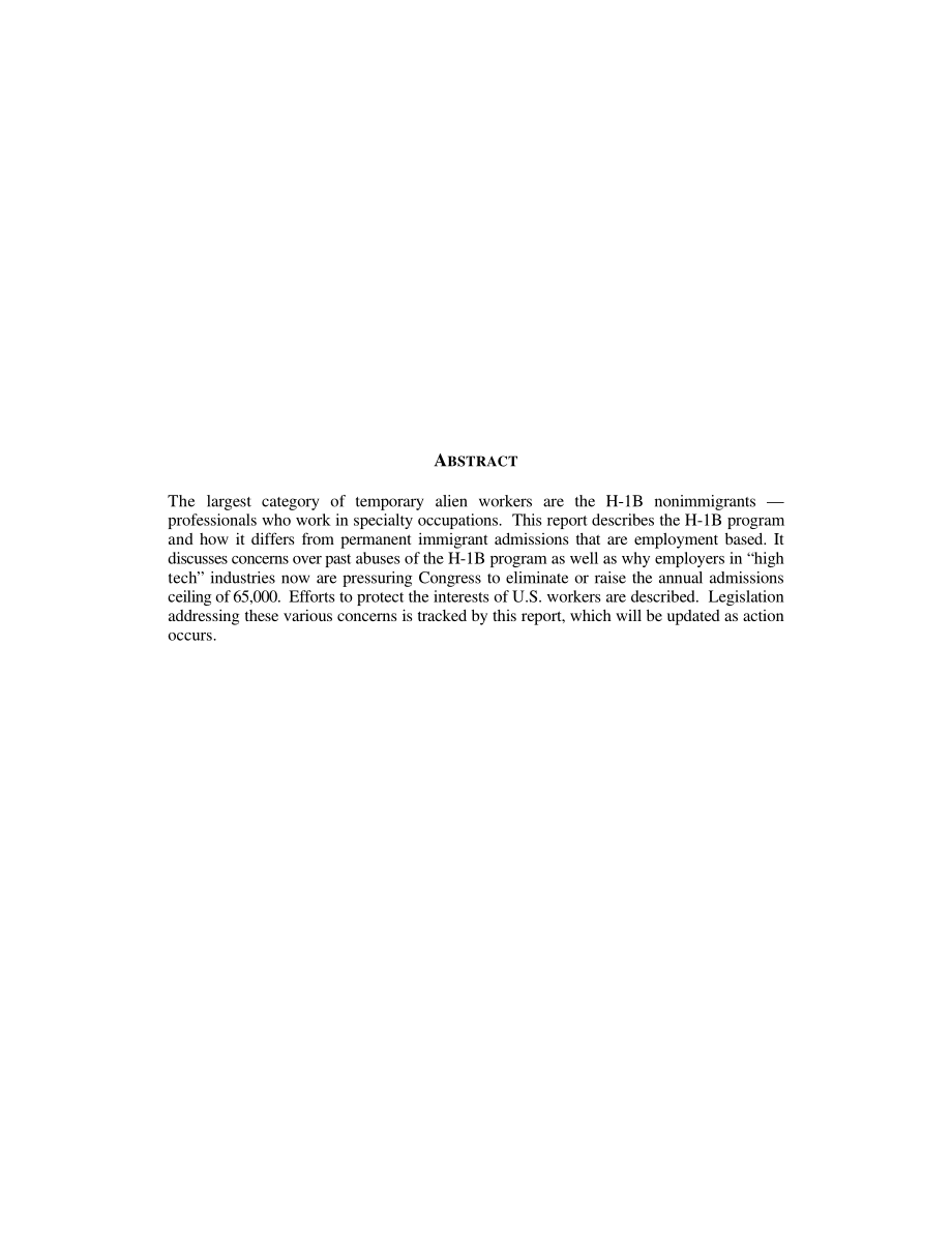 [19980804]98-531EPW_移民：非移民H-1B专业工人问题和立法.pdf_第2页