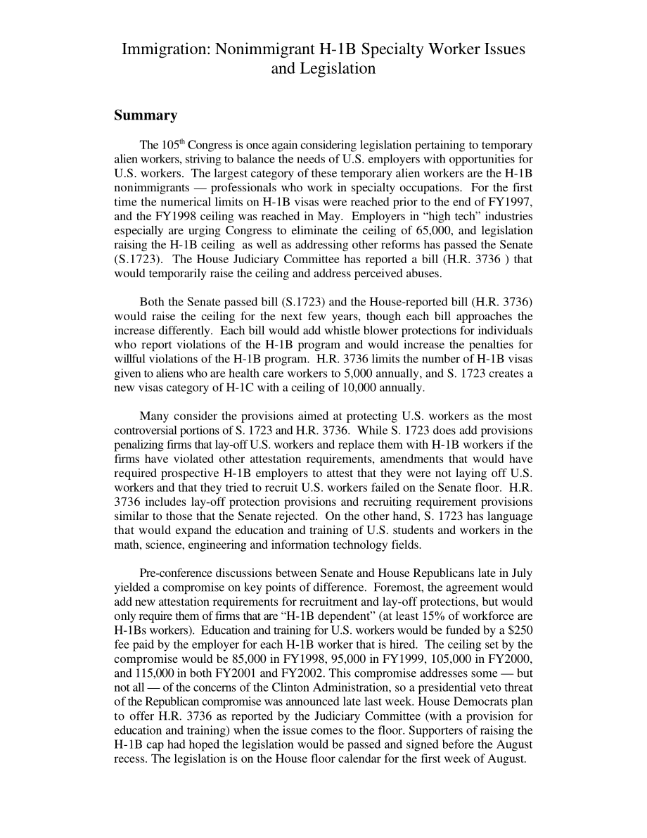 [19980804]98-531EPW_移民：非移民H-1B专业工人问题和立法.pdf_第3页