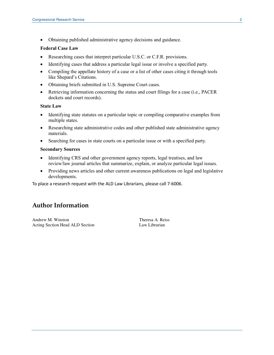 [20190327]LSB10280_在春季联邦法律更新中与CRS法律图书馆员会面.pdf_第2页