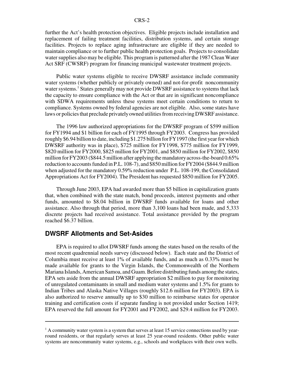 [20040510]97-677ENR_安全饮用水法案：国家循环基金计划.pdf_第2页
