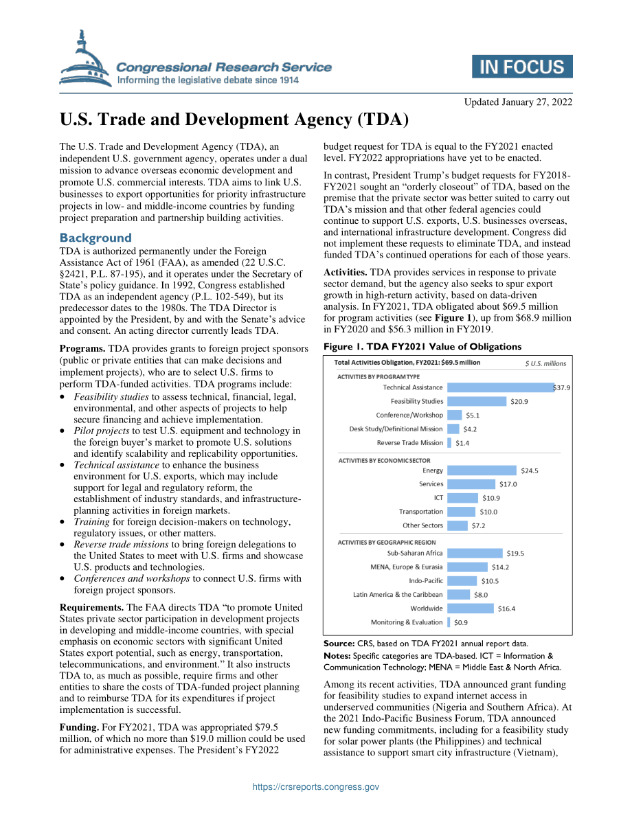 [20220127]IF10673_美国贸易和发展署（TDA）.pdf_第1页
