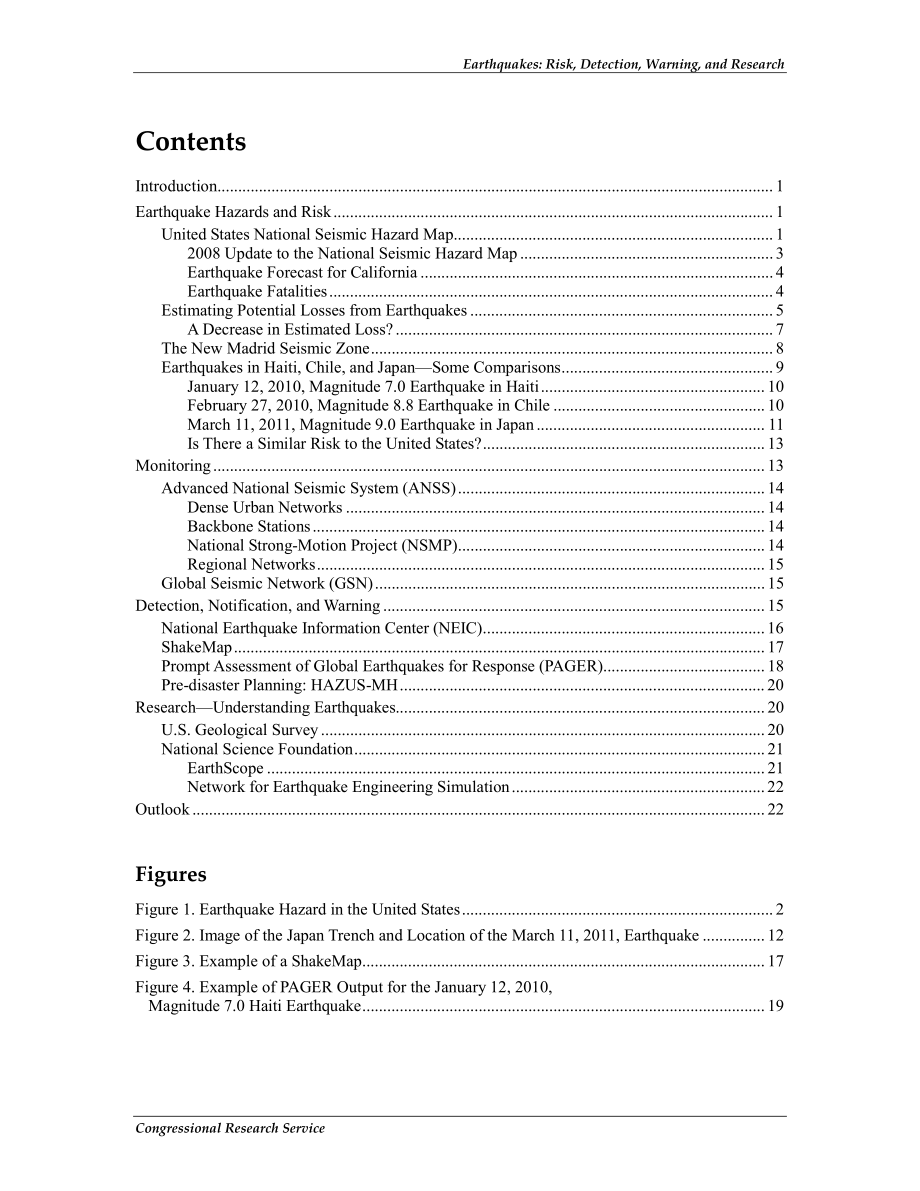 [20130718]RL33861_地震：风险、检测、警告和研究.pdf_第3页