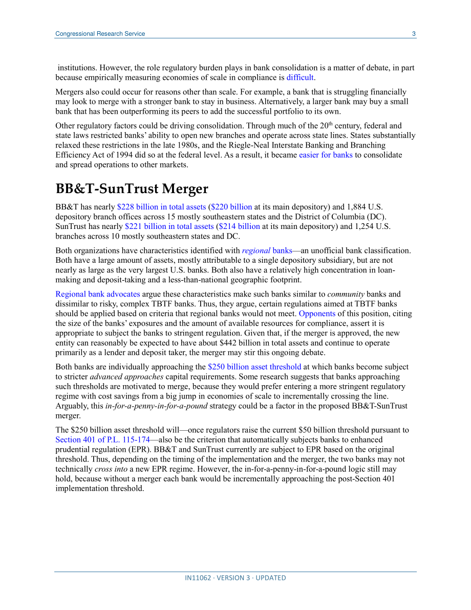 [20190719]IN11062_BB&T和SunTrust：银行业合并长期趋势中的最新拟议合并.pdf_第3页