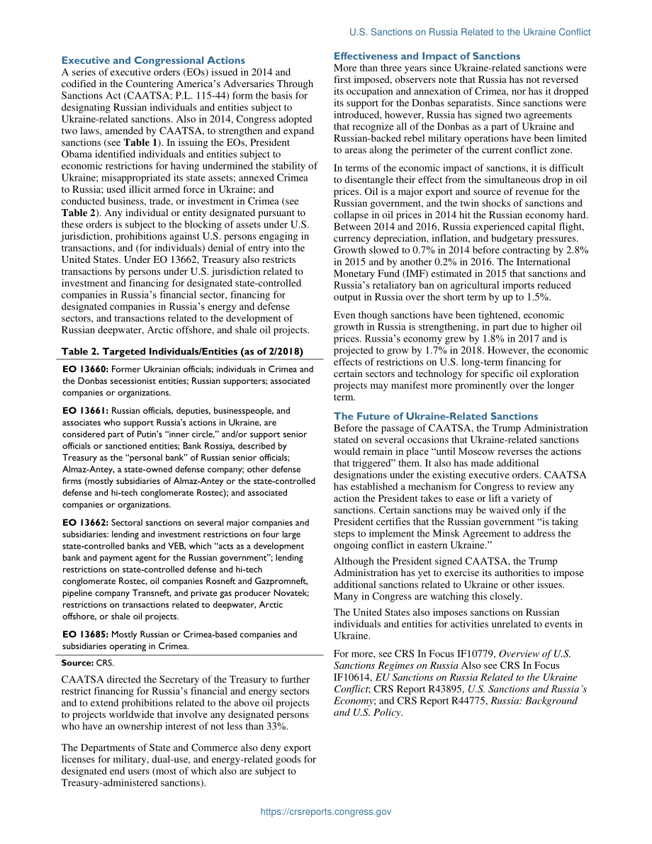 [20180226]IF10552_与乌克兰冲突有关的美国对俄罗斯的制裁.pdf_第2页