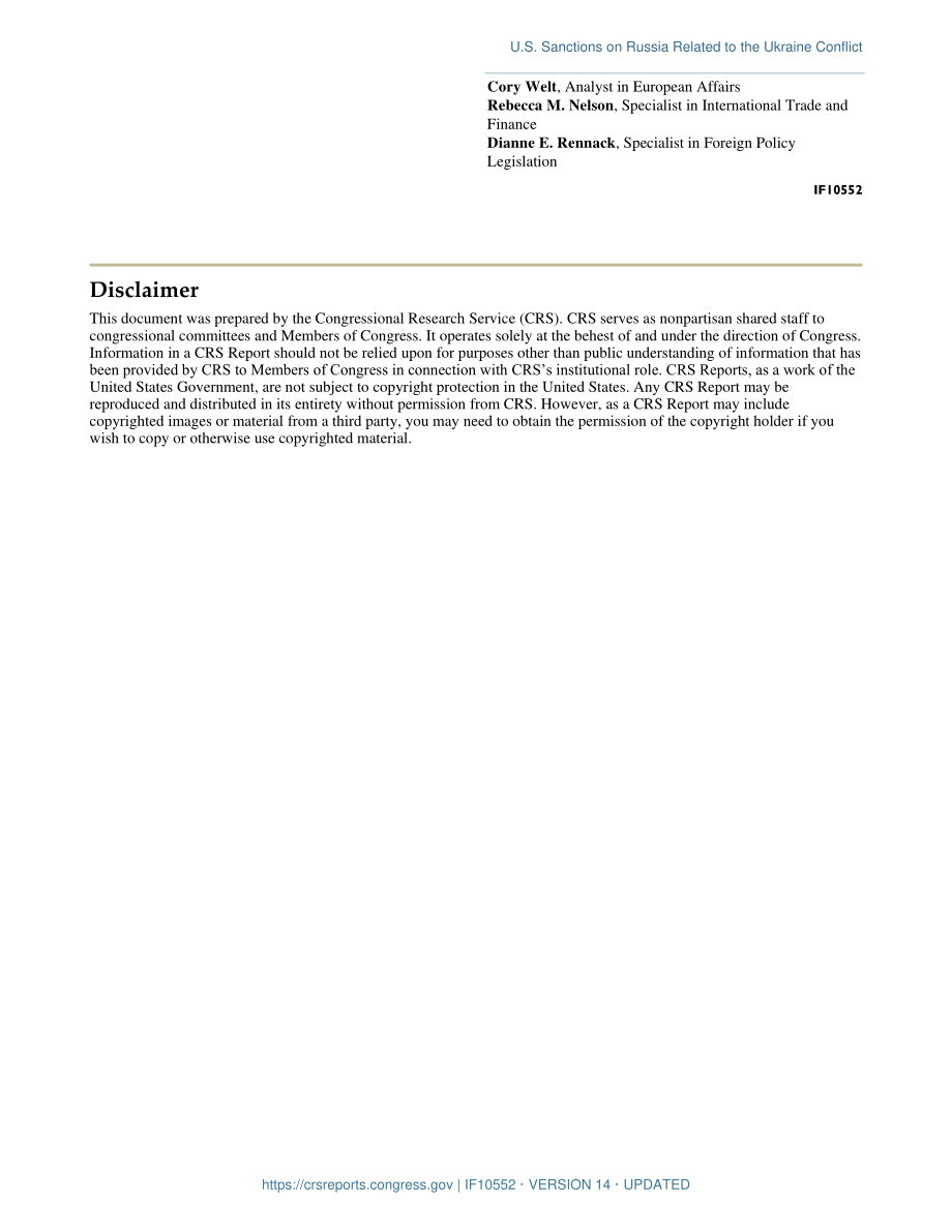 [20180226]IF10552_与乌克兰冲突有关的美国对俄罗斯的制裁.pdf_第3页