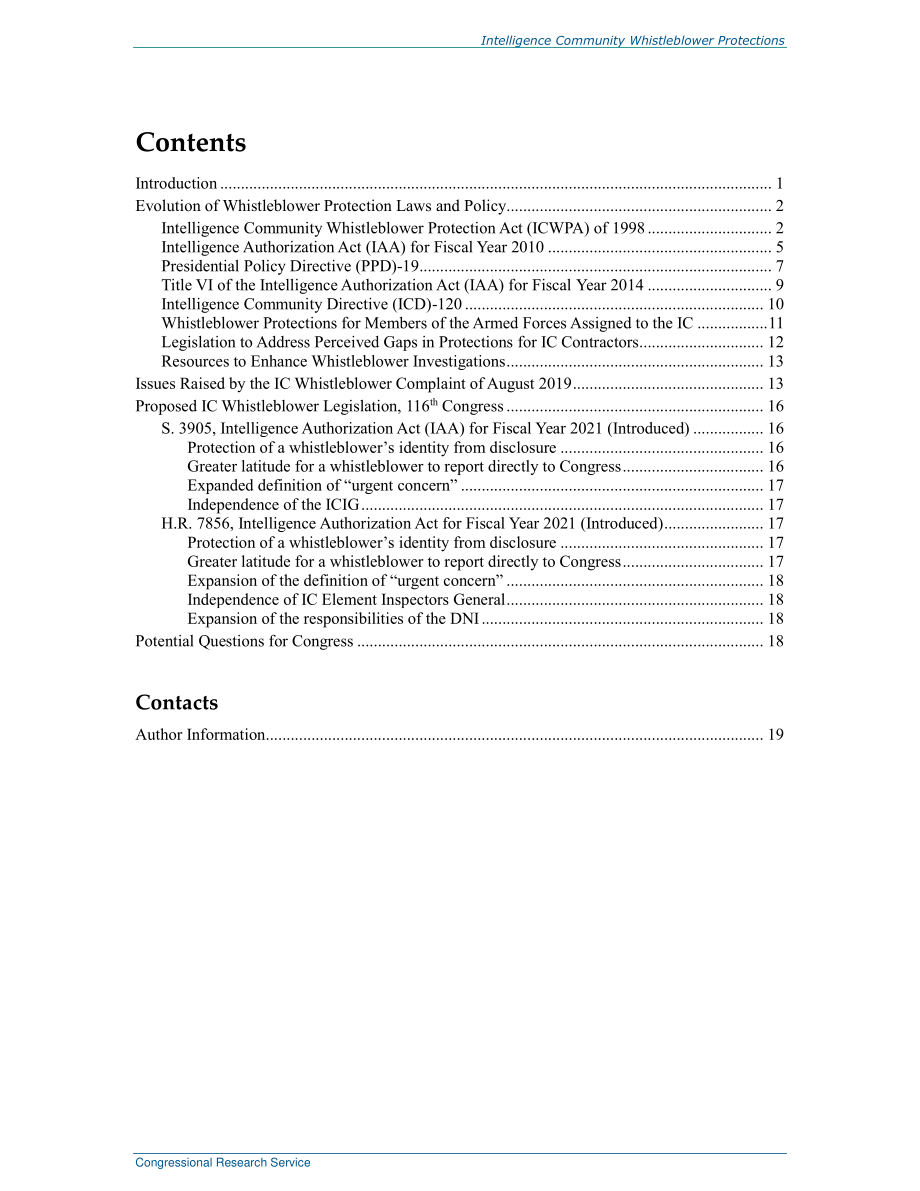 [20210622]R45345_情报部门举报者保护.pdf_第3页