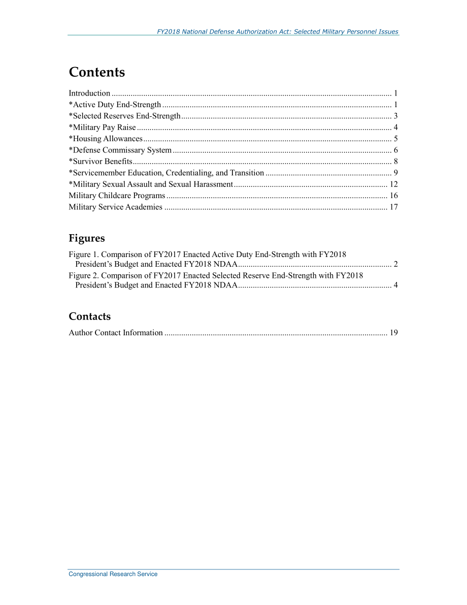 [20171214]R44923_2018财年国防授权法案：选定的军事人员问题.pdf_第3页