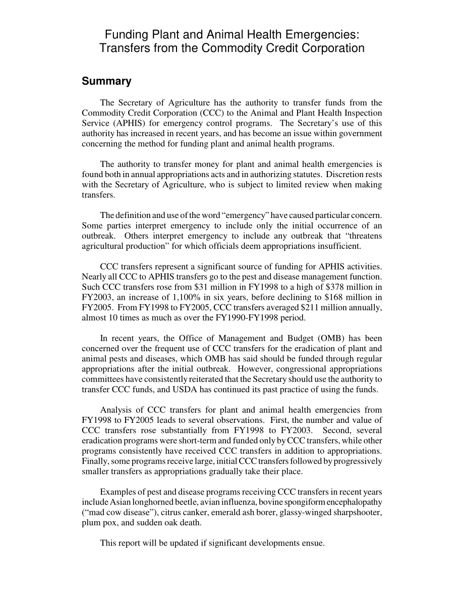 [20051019]RL32504_资助动植物健康紧急事件：从商品信贷公司转账.pdf_第2页