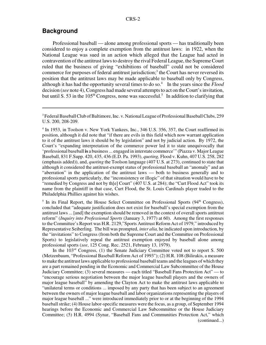 [20040412]98-820_《1998年短期洪水法》：联邦反托拉斯法在棒球大联盟球员中的应用.pdf_第2页